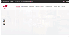 Desktop Screenshot of dubai-investissement.com